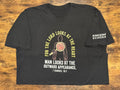 KNGDM ECHOES “1 Samuel 16:7” Christian Graphic Tee - Black